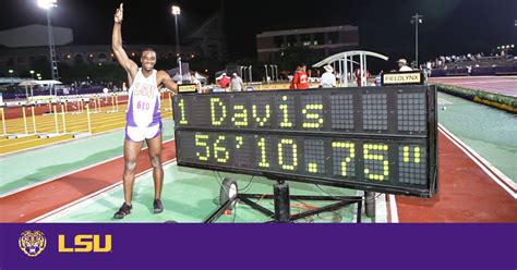 Lsu Track And Field Legend Walter Davis To Be Inducted This Weekend Into