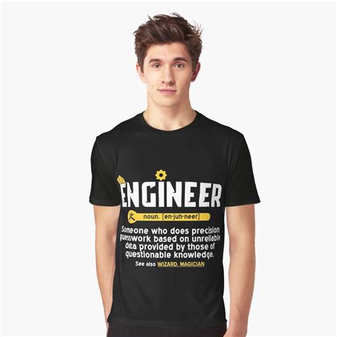 Engineer Definition Funny Engineer Tee Funny Engineering T Shirt T Shirt By Apparletics