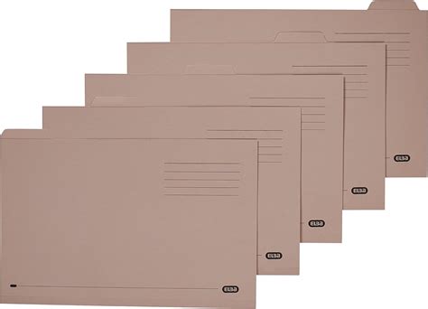 Amazon Elba Tabbed Folder Recycled Heavyweight 290gsm Foolscap