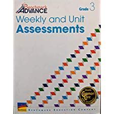 Benchmark Advance Weekly And Unit Assessments Grade 3 C 2018