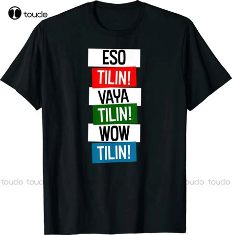 Camiseta De Eso Tilin Para Mujer Ropa Divertida De Meme Viral De Redes Sociales Xs 5xl