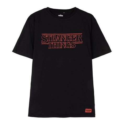 Stranger Things Logo T Shirt Nerdom Greece