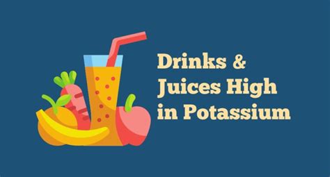 8 Drinks And Juices High In Potassium Tastylicious