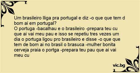 Um Brasileiro Lliga Pra Portugal E Diz O Que Que Tem D Bom Ai Em