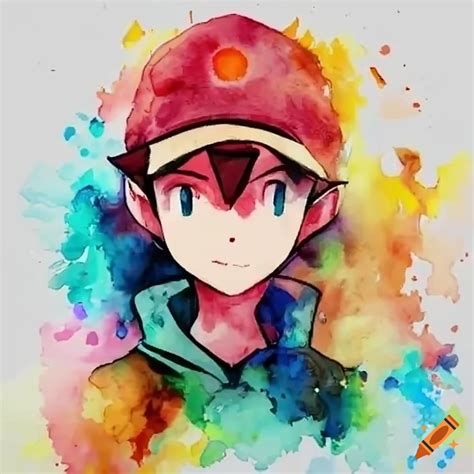 Pokemon Red Trainer Fan Art