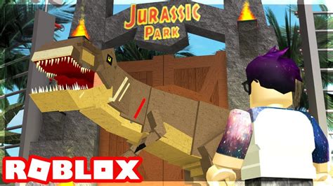 DINOSAUR ESCAPE In Roblox JURASSIC PARK YouTube