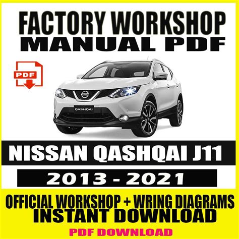 Nissan Qashqai J Workshop Service Repair Manual