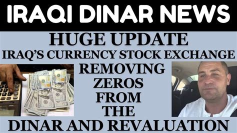 Iraq S Currency Stock Exchange Removing Zeros From The Dinar And