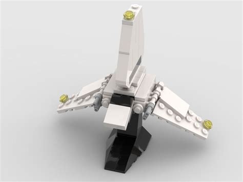 Lego Moc Star Wars Mini Imperial Lambda Class Shuttle By J Simpson Rebrickable Build With Lego