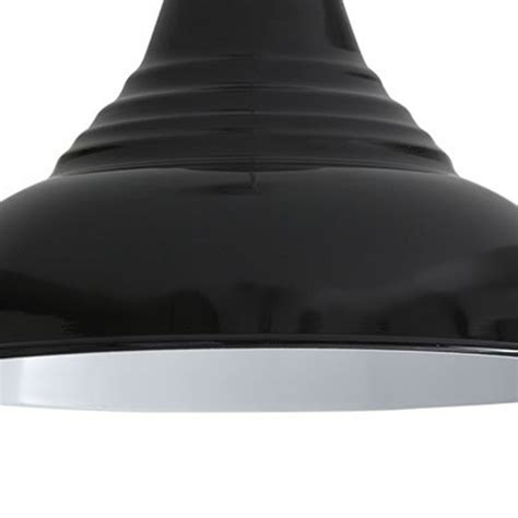 Wilko Vintage Black Pendant Light Shade 30cm Wilko