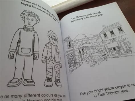 FIREMAN SAM LET S Get Colouring Hero Time Fireman Sam Colouring Book