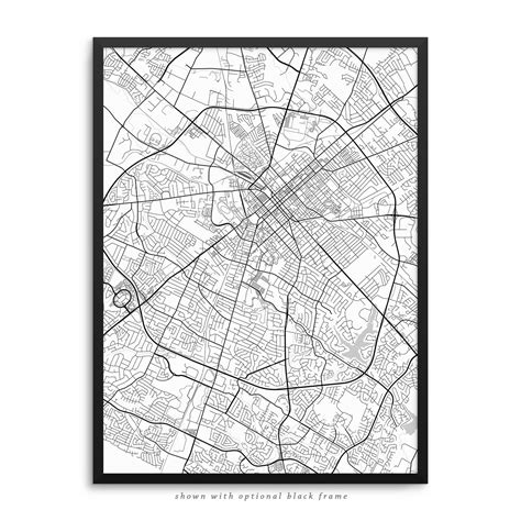 Lexington Kentucky Poster – City Map Decor