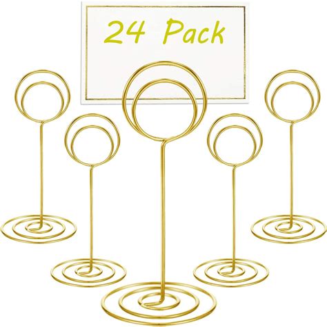 Amazon HomWanna Table Number Holders 20Pcs 3 35 Inch Place Card