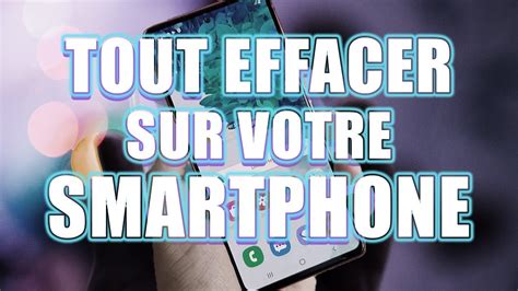 Tuto Android 2022 Comment Réinitialiser son smartphone Restaurer