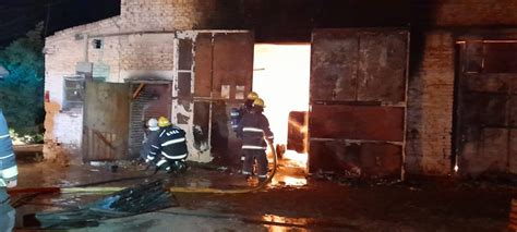 Incendio en un galpón de Cinco Saltos investigan la causa Diario Río