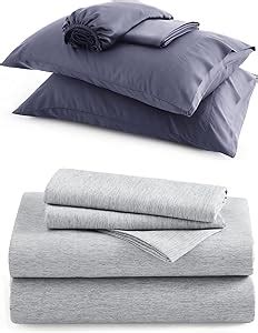 Amazon Bedsure Cooling California King Sheet Sets Bundle Soft