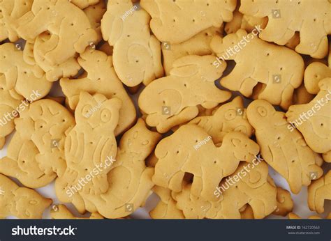 Animal Shaped Cracker Isolated On White Stock Photo 162720563 ...