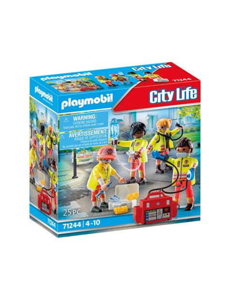 Playmobil 71244 Equipe de secouristes Ville Métiers City Life