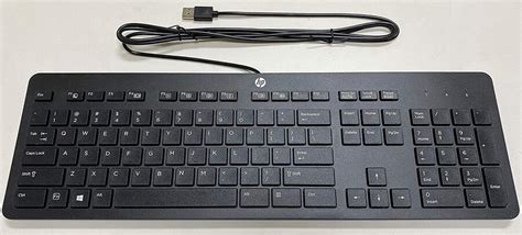 Hp Wired Desktop 320k Keyboard Hp Usb Slim Business Keyboard 699