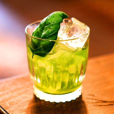 Recette Cocktail Gin Basil Smash