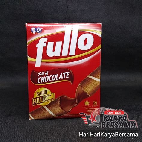 Jual FULLO WAFER ROLL CHOCOLATE BOX ISI 24 PCS X 7GR Shopee Indonesia