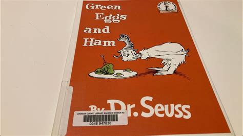 Reading Green Eggs And Ham By Dr Seuss YouTube