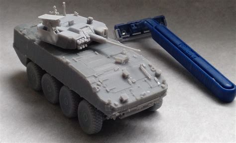 Scale Model IFV Mowag GDELS Piranha V 3D Model 3D Printable CGTrader