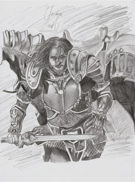 Anduin Lothar By Yyunarto08 On Deviantart