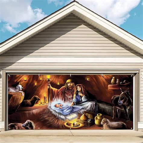 Nativity Scene Backdrop