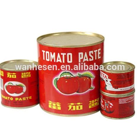 70g To 4500g Different Tomato Paste Can Sizes Productschina 70g To 4500g Different Tomato Paste