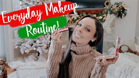 My Everyday Makeup Routine Get Ready With Me I Got My Tree Vlogmas