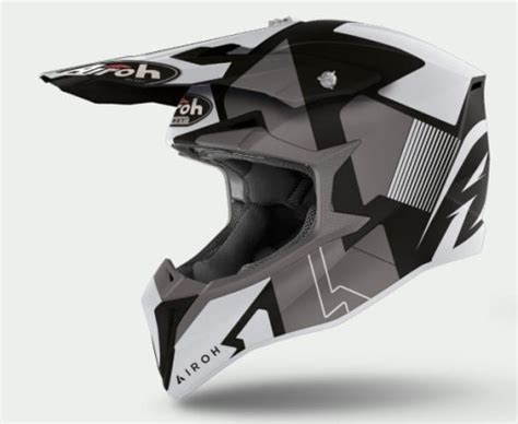 KASK AIROH WRAAP RAZE BLACK MATT Sklep Motocyklowy 4motos Pl