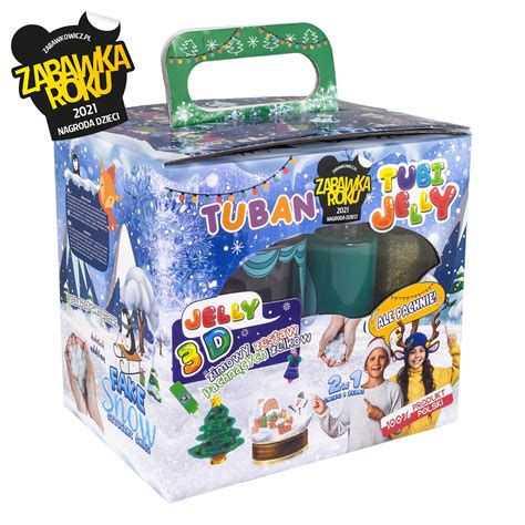 Tuban Tubi Jelly Set Met 6 Kleuren En Klein Aquarium Winter Altoys