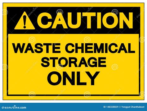 Danger Chemical Waste Storage Area Sign The Signmaker | Images and Photos finder