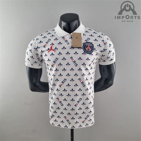 Camisa Gola Polo Paris Saint Germain Vers O Torcedor Jordan