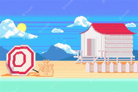 Pixel Art Summer Wallpapers Wallpaper Cave