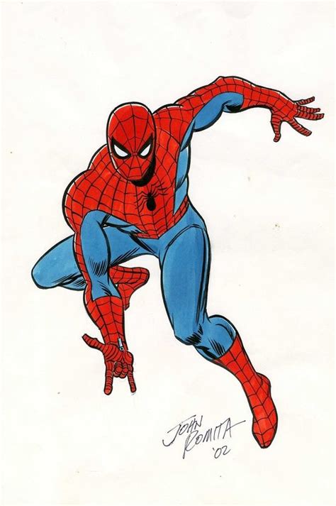 Spider Man By John Romita Sr Star Wars Comics Marvel Comics Marvel