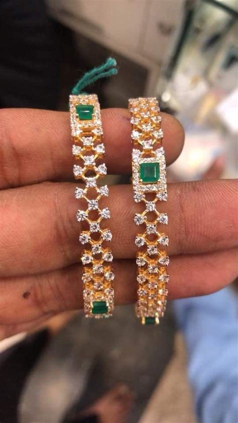 Saved By Radha Reddy Garisa Bangles Jewelry Designs Simple Diamond