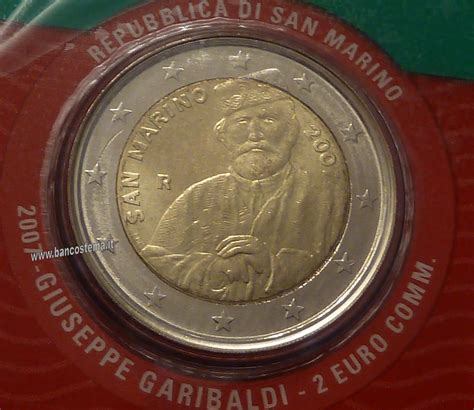 San Marino 2 Euro 2007 FDC Commemorative Giuseppe Garibaldi N Folder