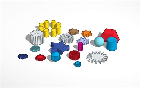 3d Design Shape Generator Collection D Tinkercad