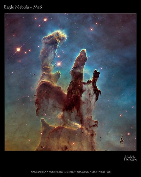 Hubble Goes High Def To Revisit The Iconic Pillars Of Creation