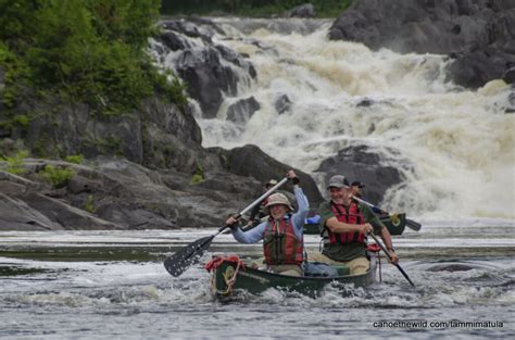 Scenic Allagash Falls Canoe The Wild