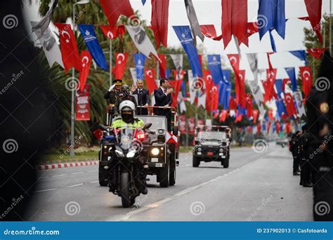 Ekrem Mamoglu Ali Yerlikaya And Kemal Yeni Are At The Parade For The