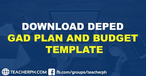 Download DepEd GAD Plan and Budget Template - TeacherPH