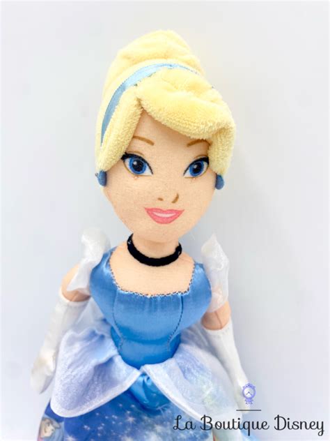 Poup E Chiffon Cendrillon Disney Nicotoy Peluche Princesse Robe Sc Ne