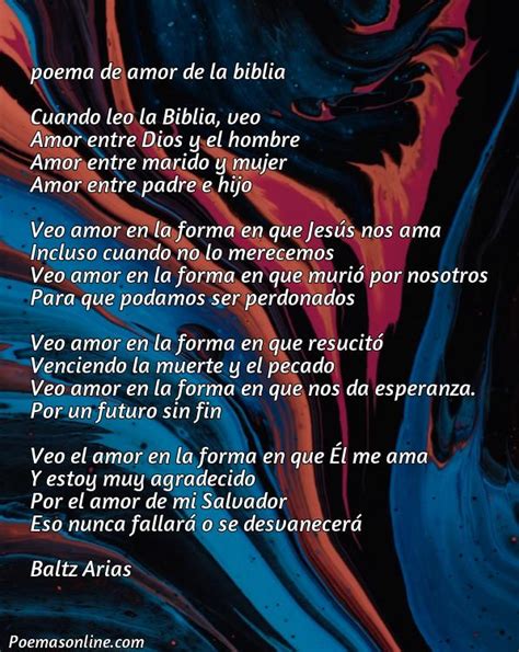 5 Mejores Poemas De La Biblia De Amor Poemas Online