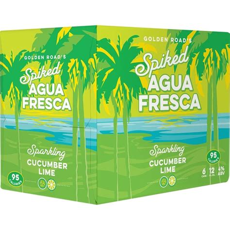 Golden Road Brewing Spiked Agua Fresca Cucumber Lime Cans 12 Fl Oz Delivery Or Pickup Near Me