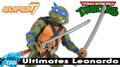 Tmnt Ultimates Leonardo Super Action Figure Review Teenage Mutant