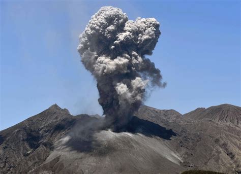 Vulcão no sul do Japão entra em erupção Portal Mie