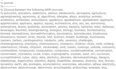 How to Format a Manuscript for MDPI Submission Using LaTeX – Featuring an Interview with Two ...